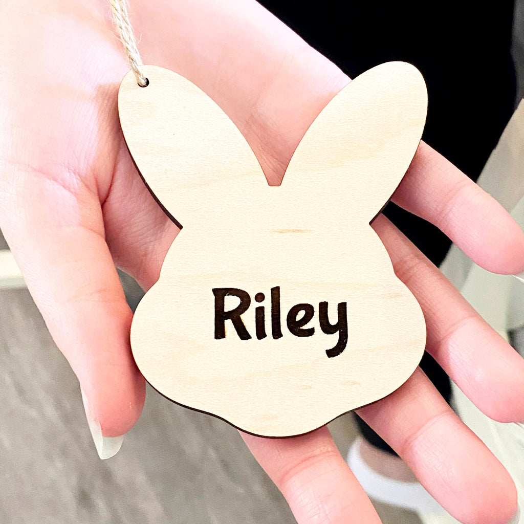 Custom Wood Easter Tags