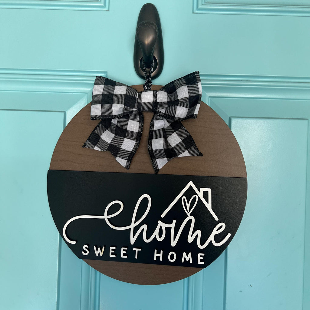 Home Sweet Home Wood Sign