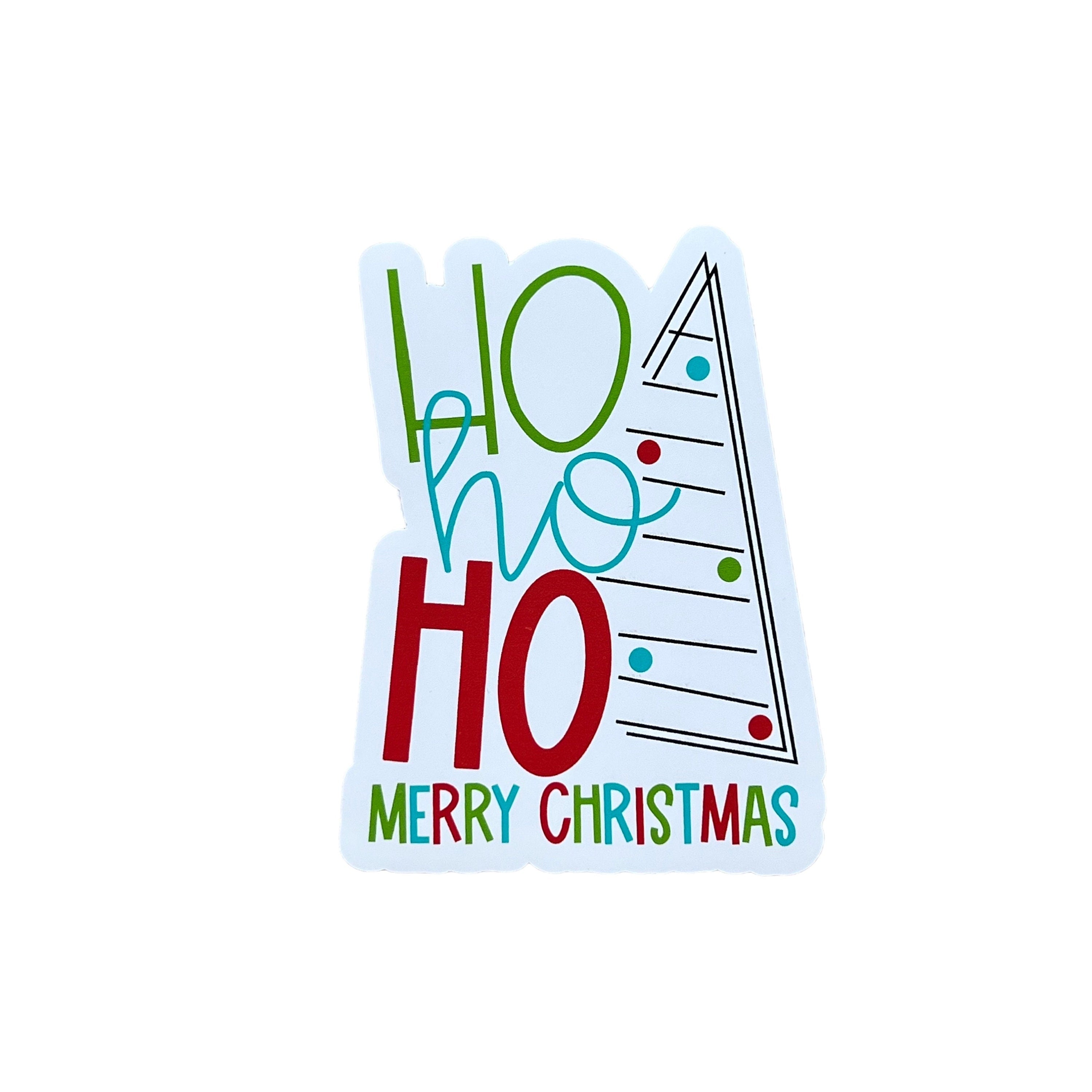Ho Ho Ho Merry Christmas Sticker