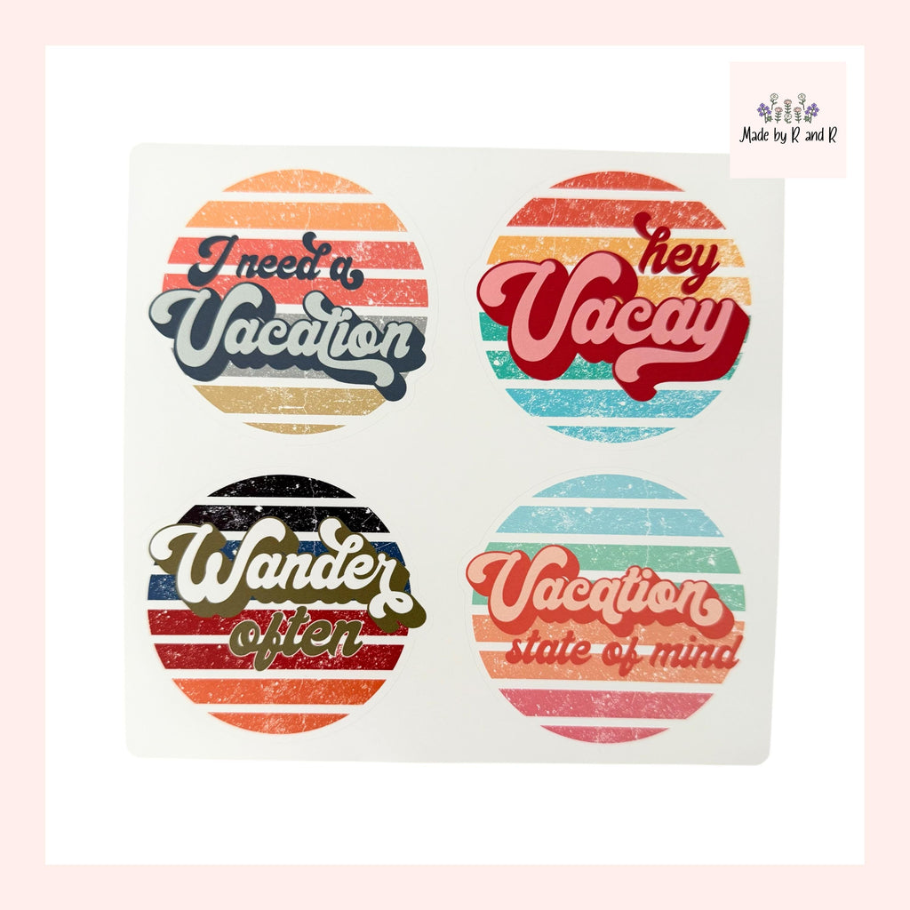 Vacation Stickers
