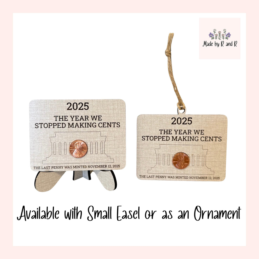 Penny Memorabilia (choose from easel or ornament)