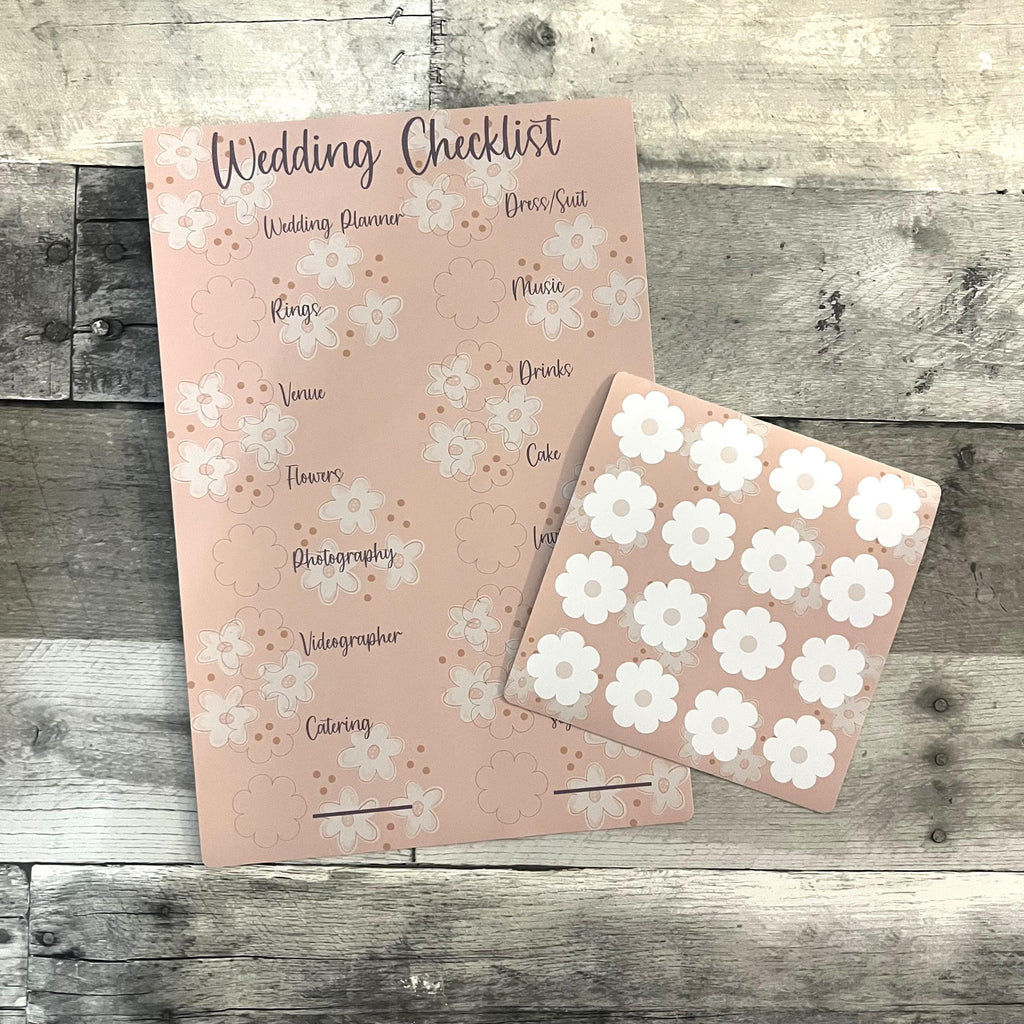 Wedding Checklist Sticker
