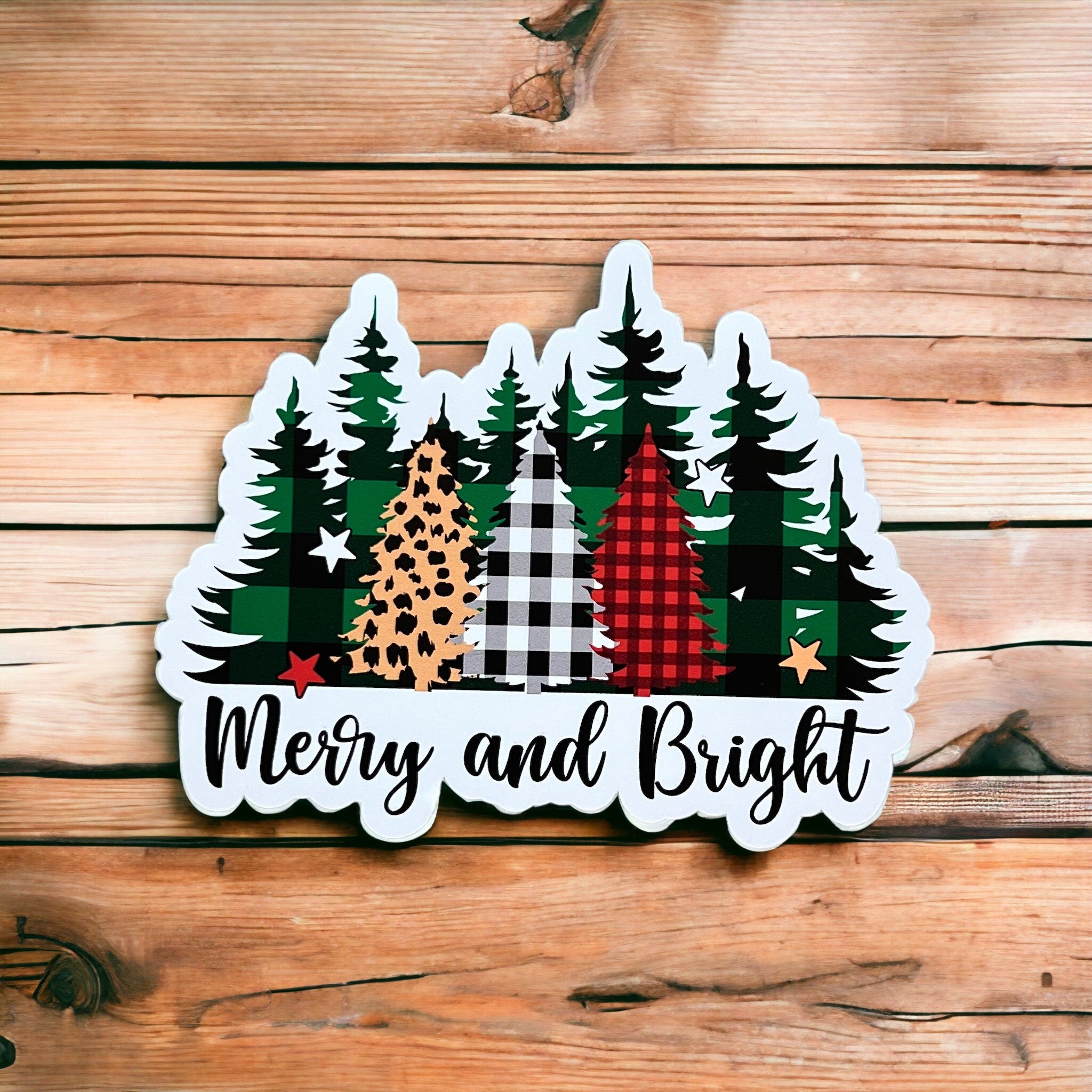 Merry and Bright Sticker
