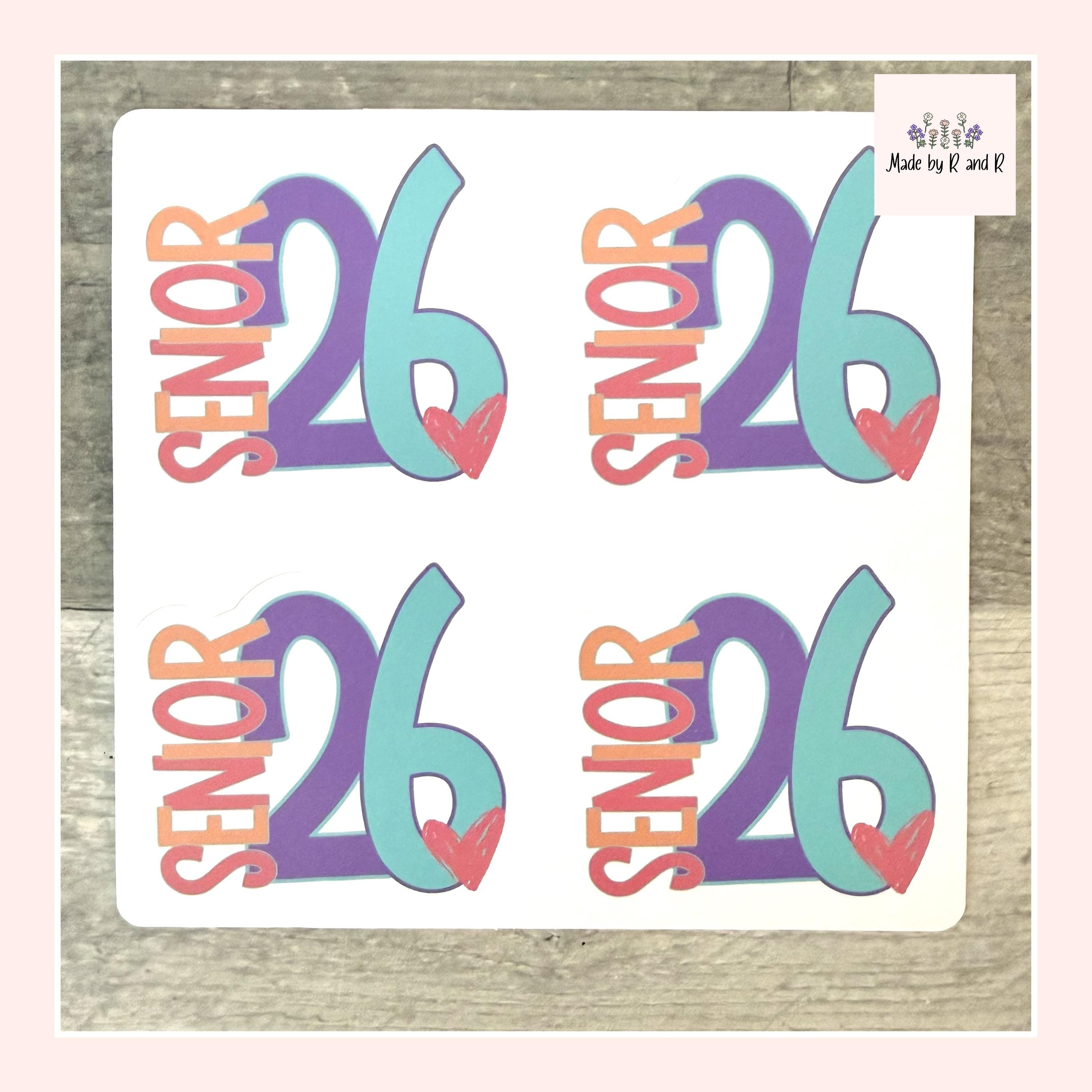 Senior 2026 Stickers (set of 4)
