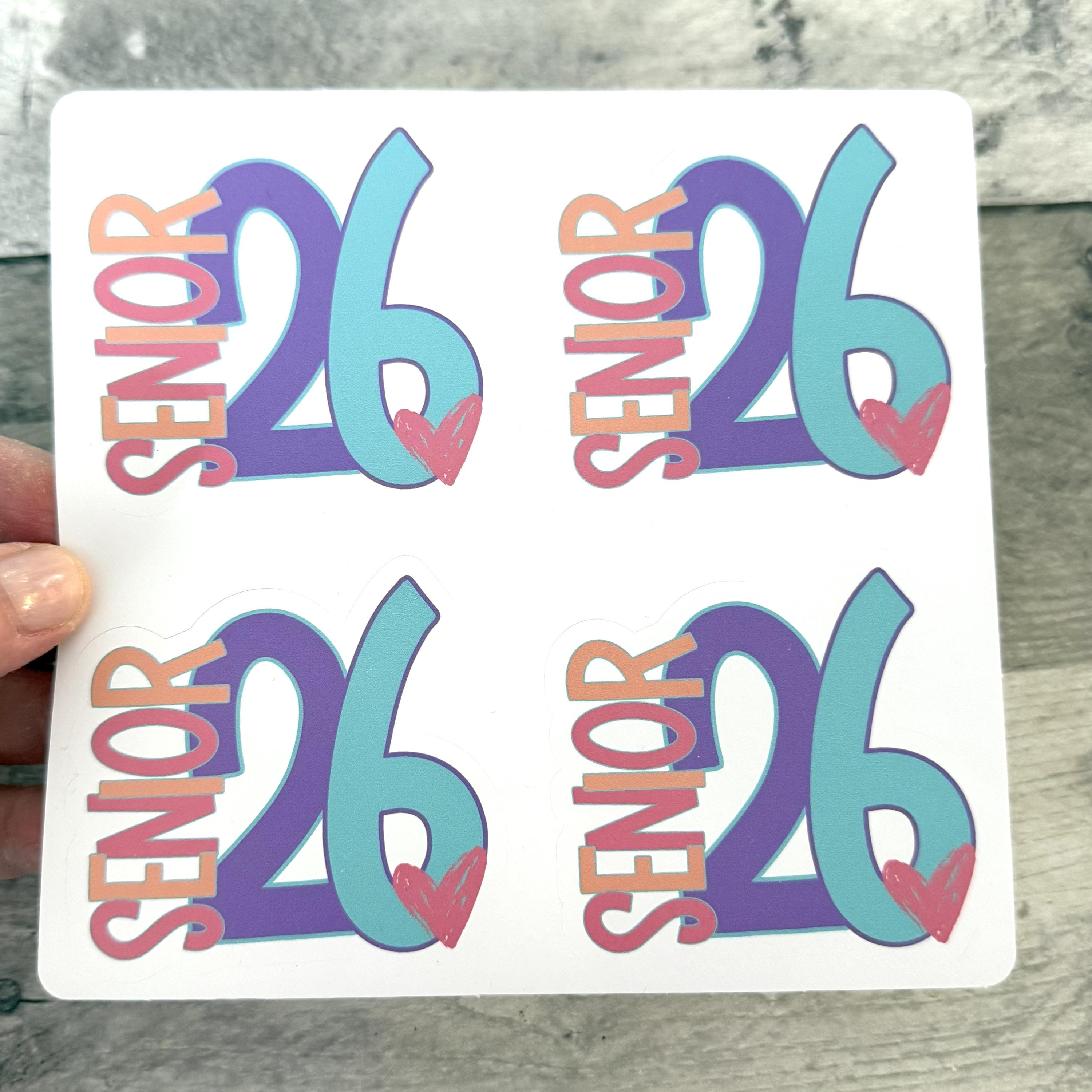 Senior 2026 Stickers (set of 4)