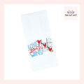 Love Always Wins Embroidered Kitchen Dish Towel