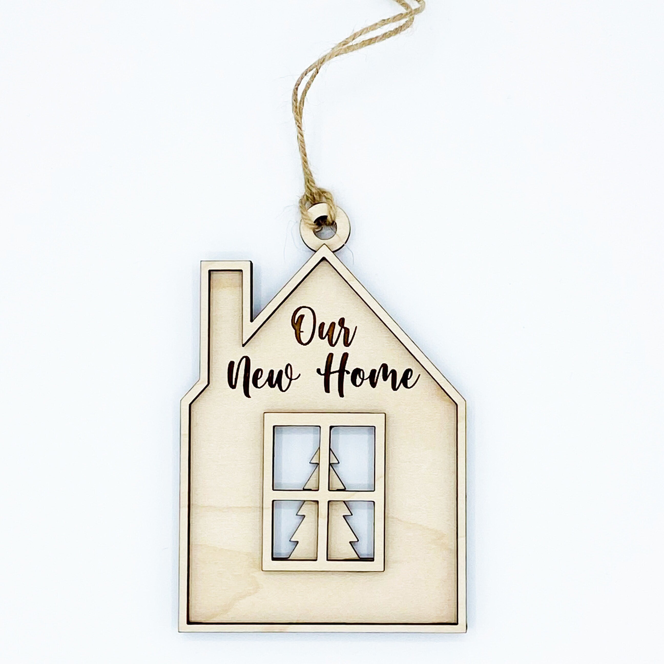 Home Wood Christmas Ornament From Made By R And R