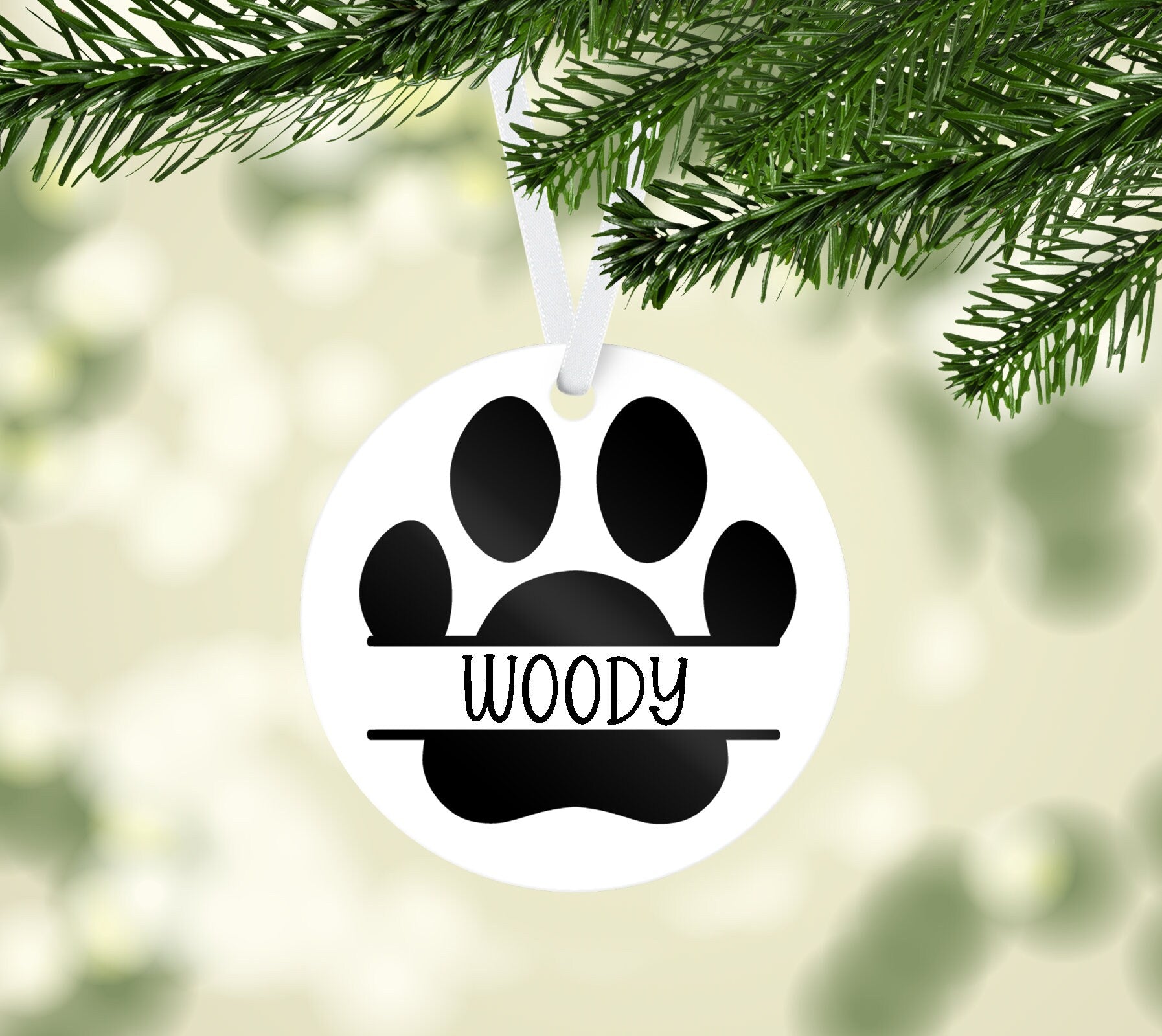 Custom Dog Christmas Ornaments From Made By R And R