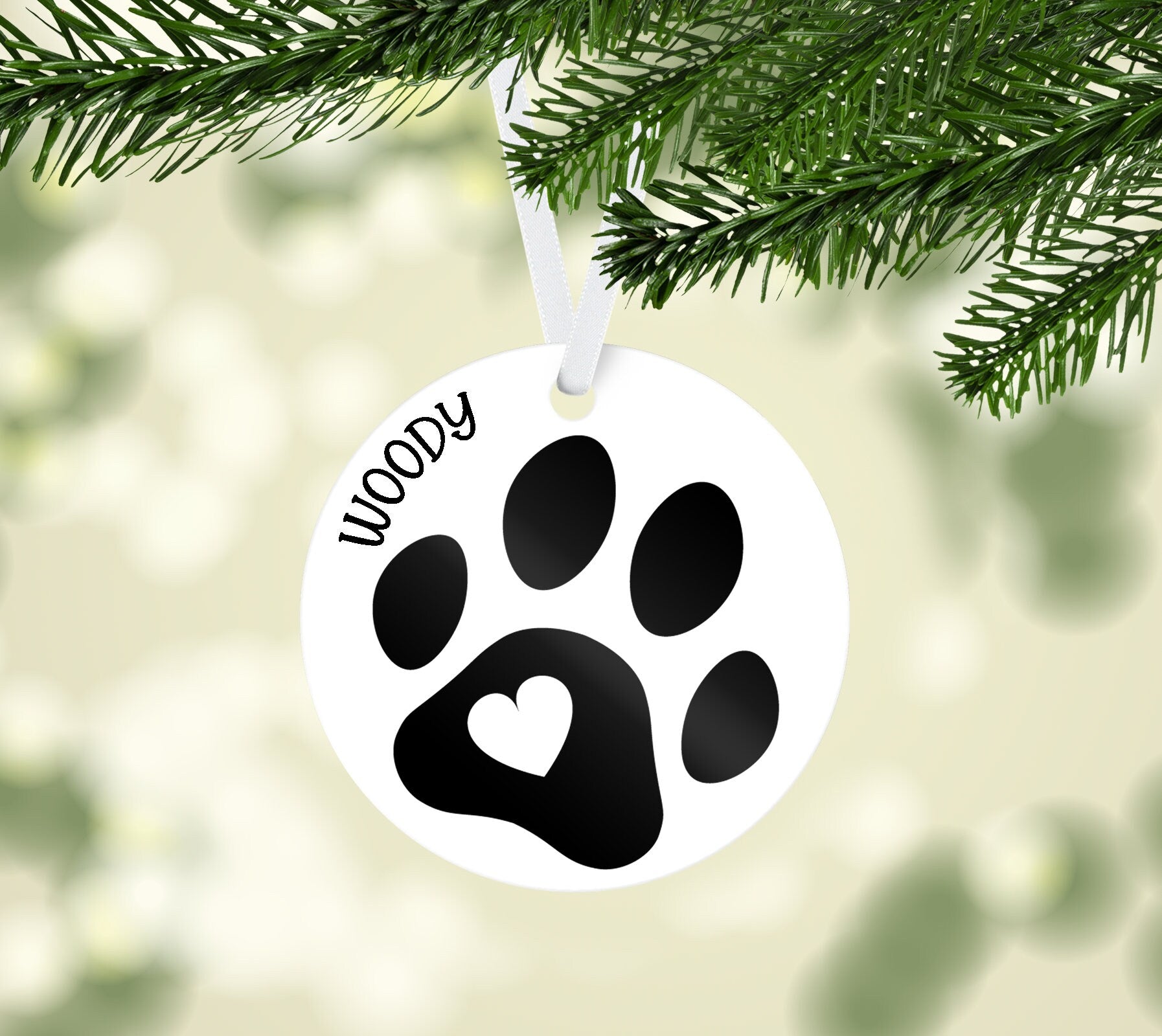 Custom Dog Christmas Ornaments From Made By R And R