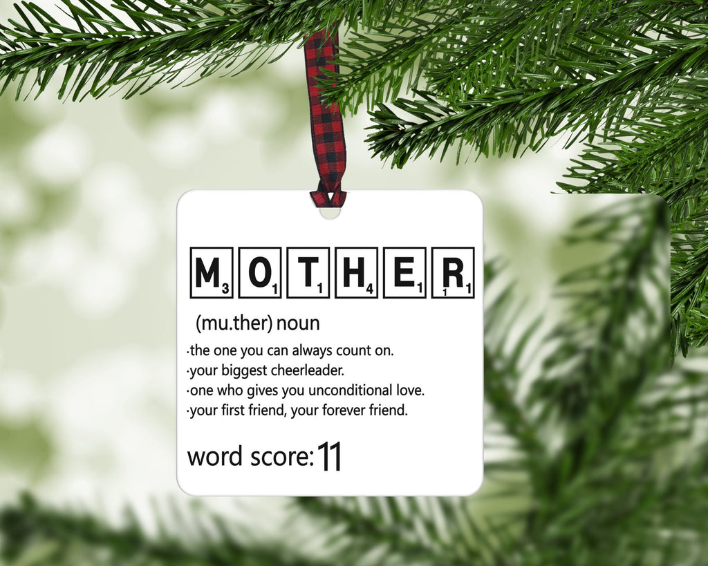 Word Game Tile Ornaments From Made By R And R