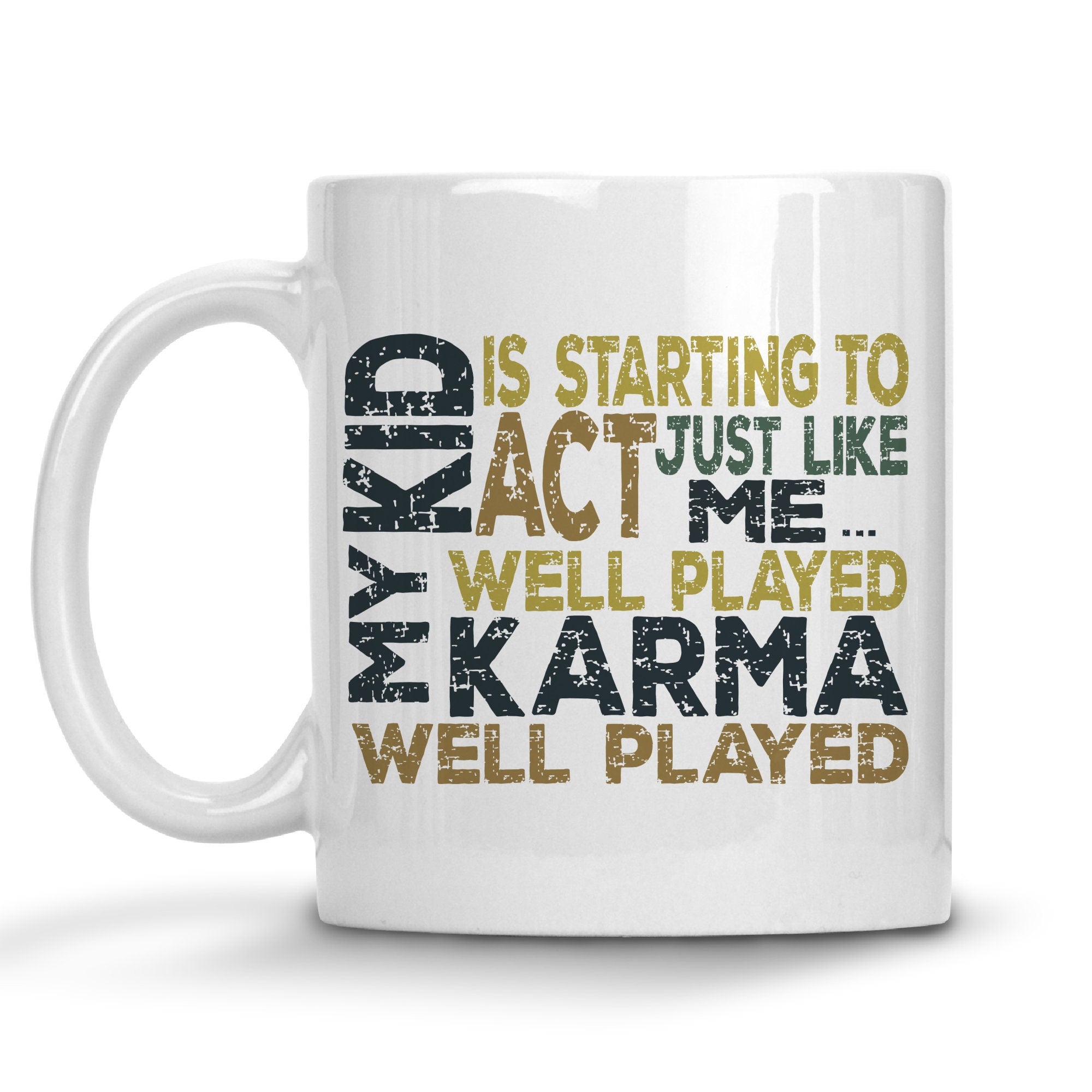 Karma 11 Ounce Mugs From Made By R And R