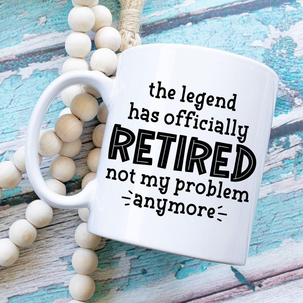 Retirement Mugs From Made By R And R