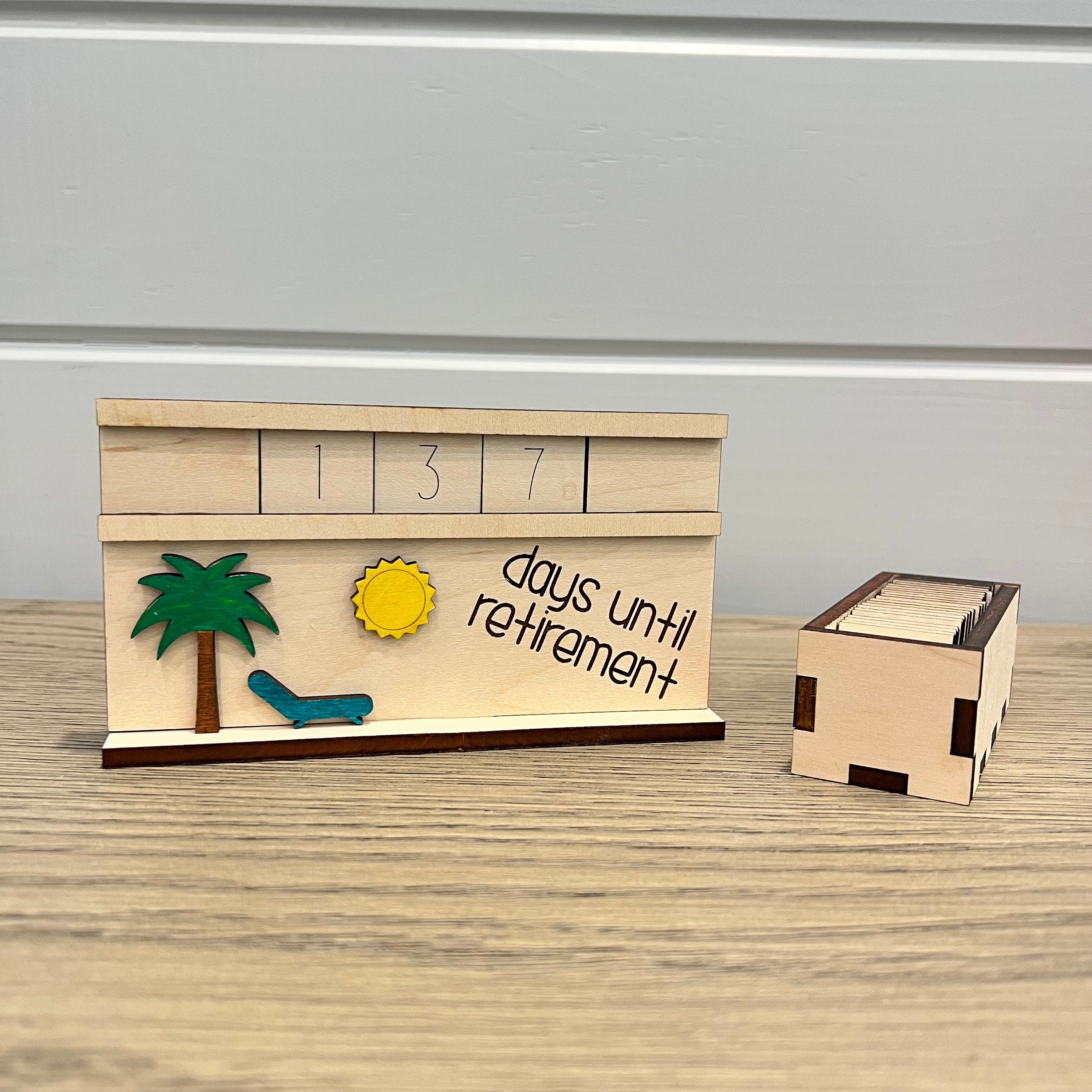 Hand Painted Wood Countdowns From Made By R And R