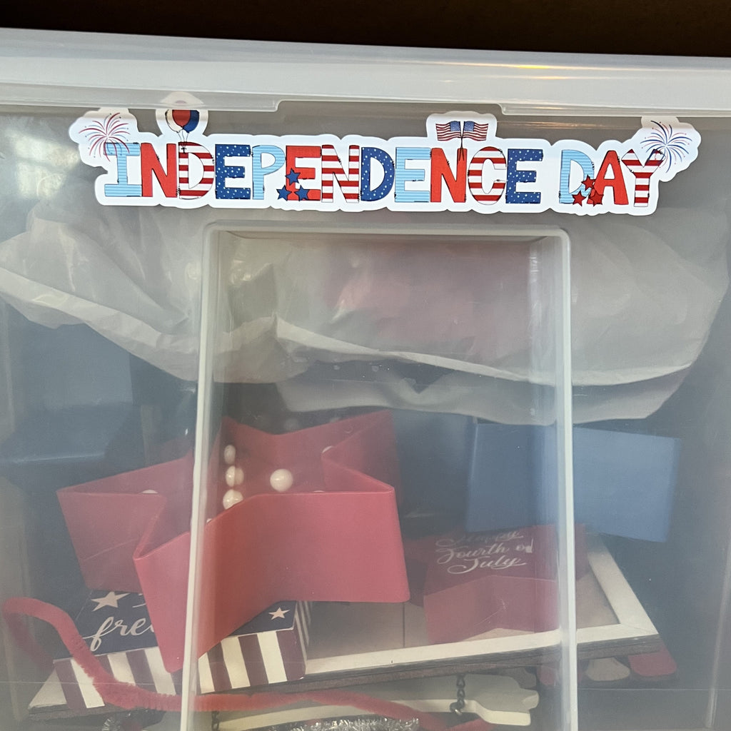 Holiday Stickers (set of 7) choose large or small from Made By R And R