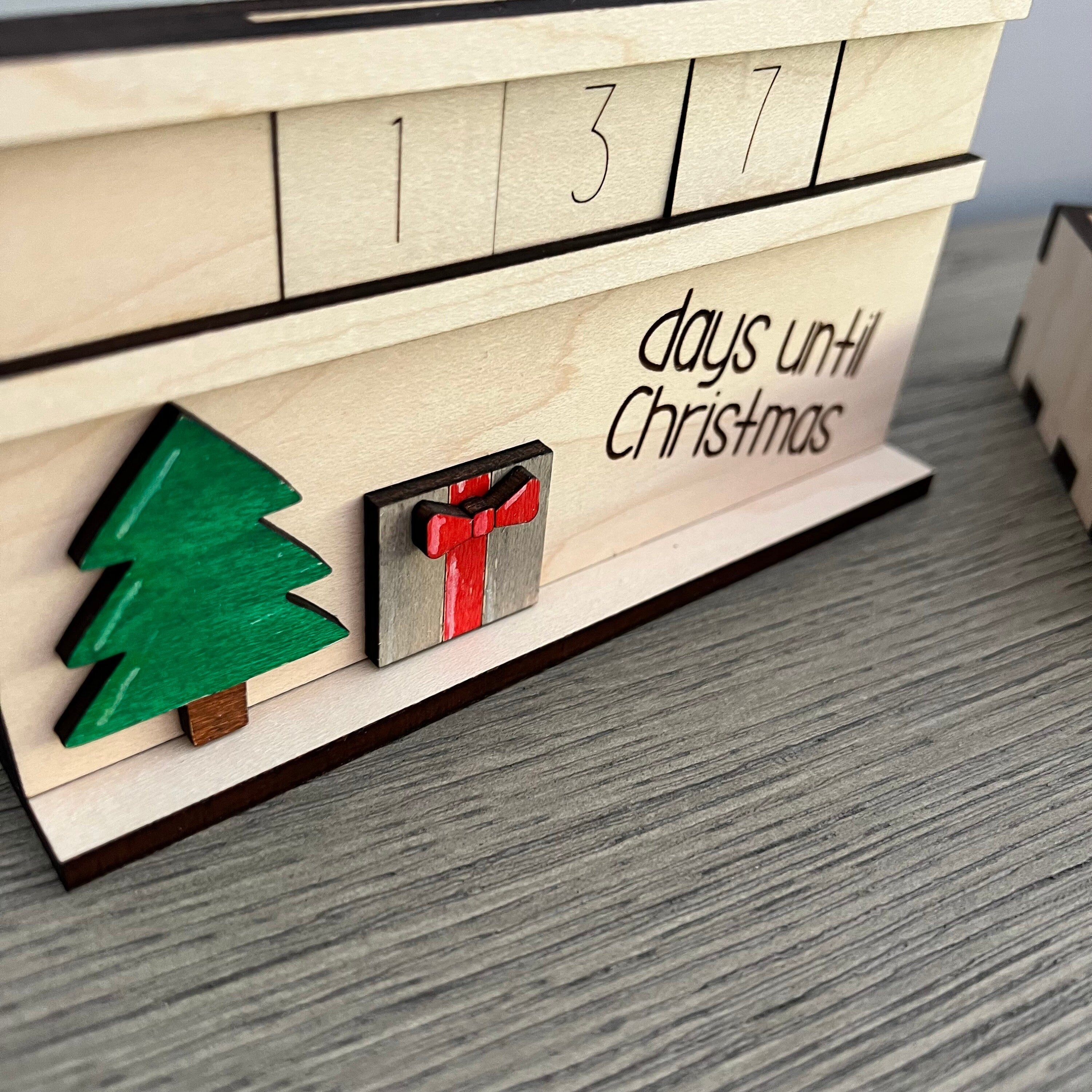 Hand Painted Wood Countdowns From Made By R And R