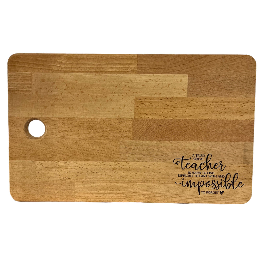 Retirement Laser Engraved Cutting Board From Made By R And R