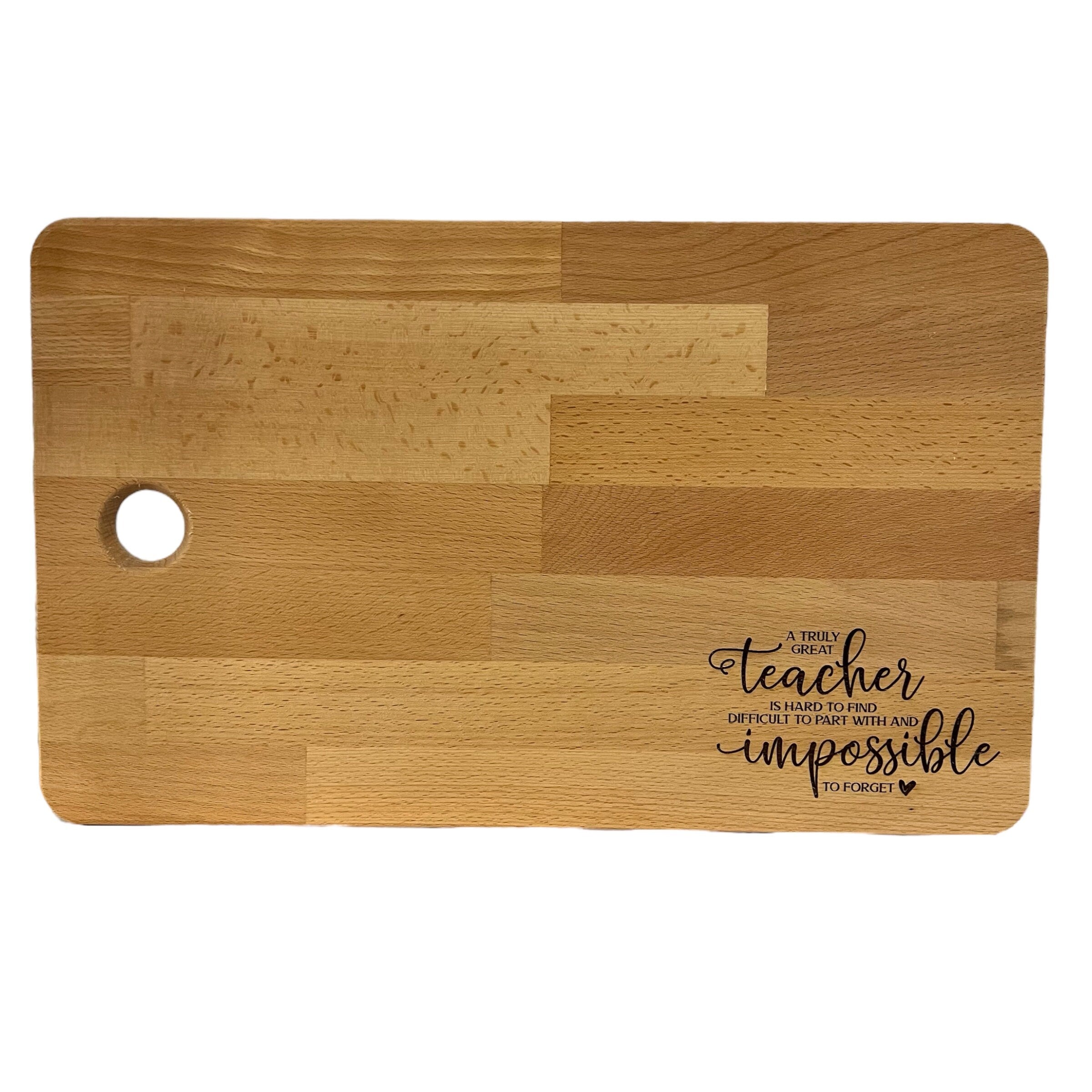 Retirement Laser Engraved Cutting Board From Made By R And R