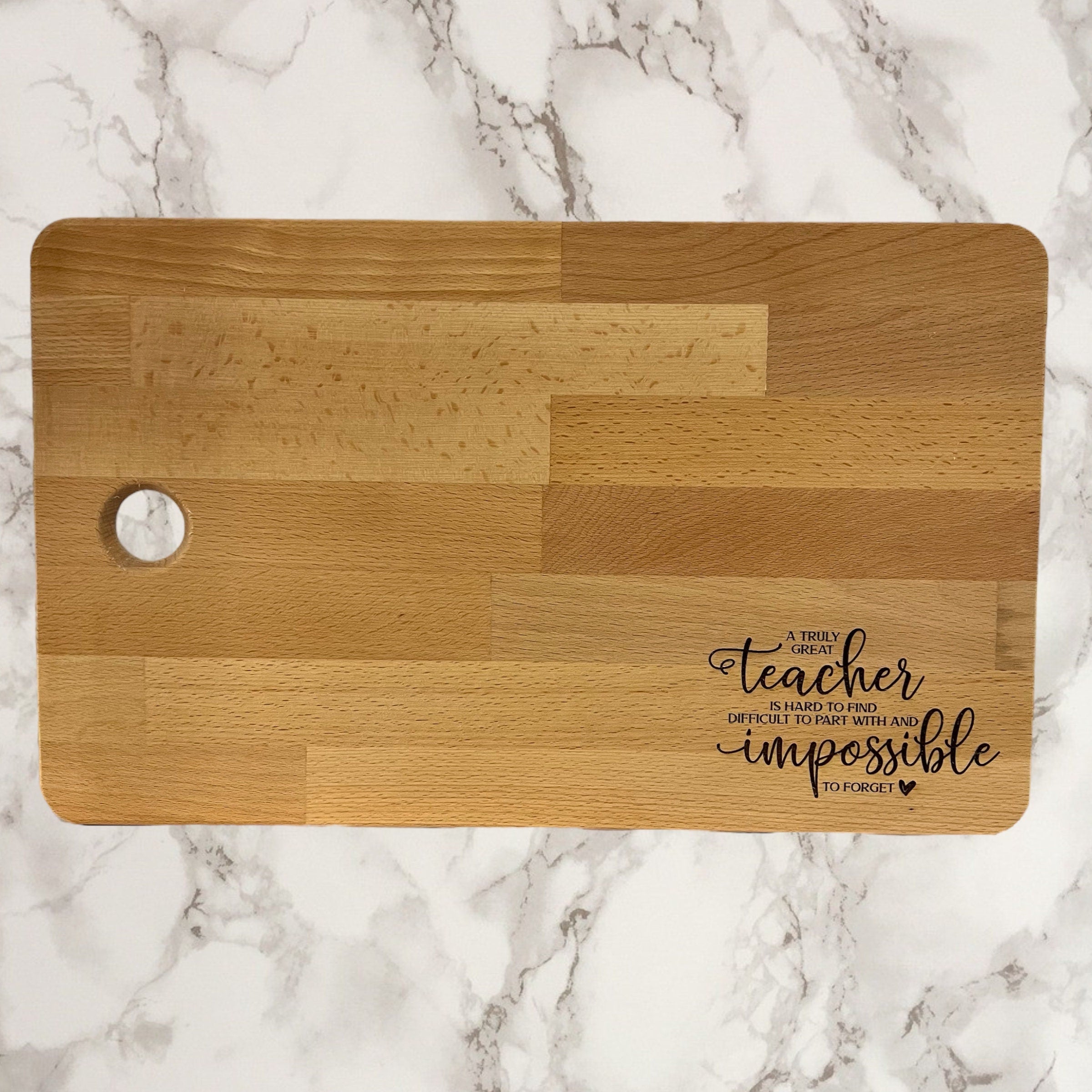 Retirement Laser Engraved Cutting Board From Made By R And R