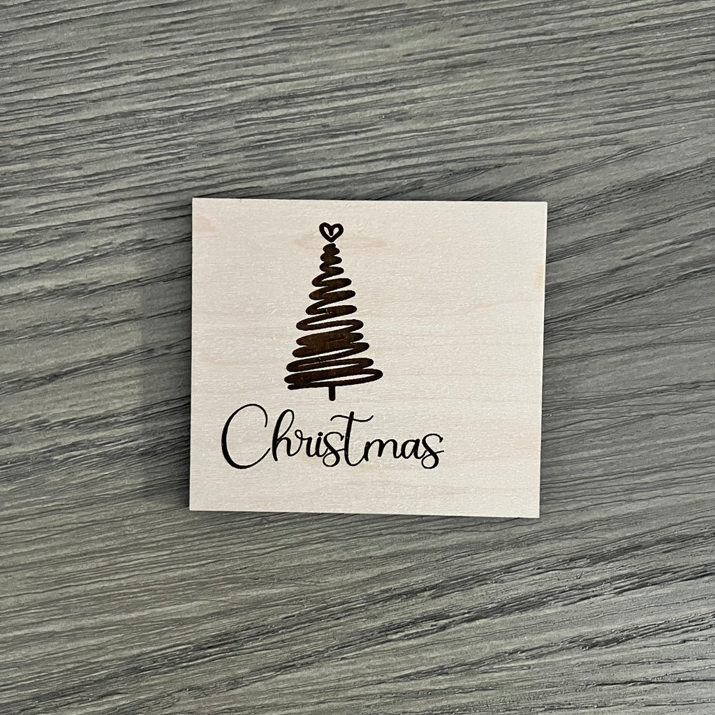 Interchangeable Wood Countdown Inserts (Base and numbers sold separately) From Made By R And R