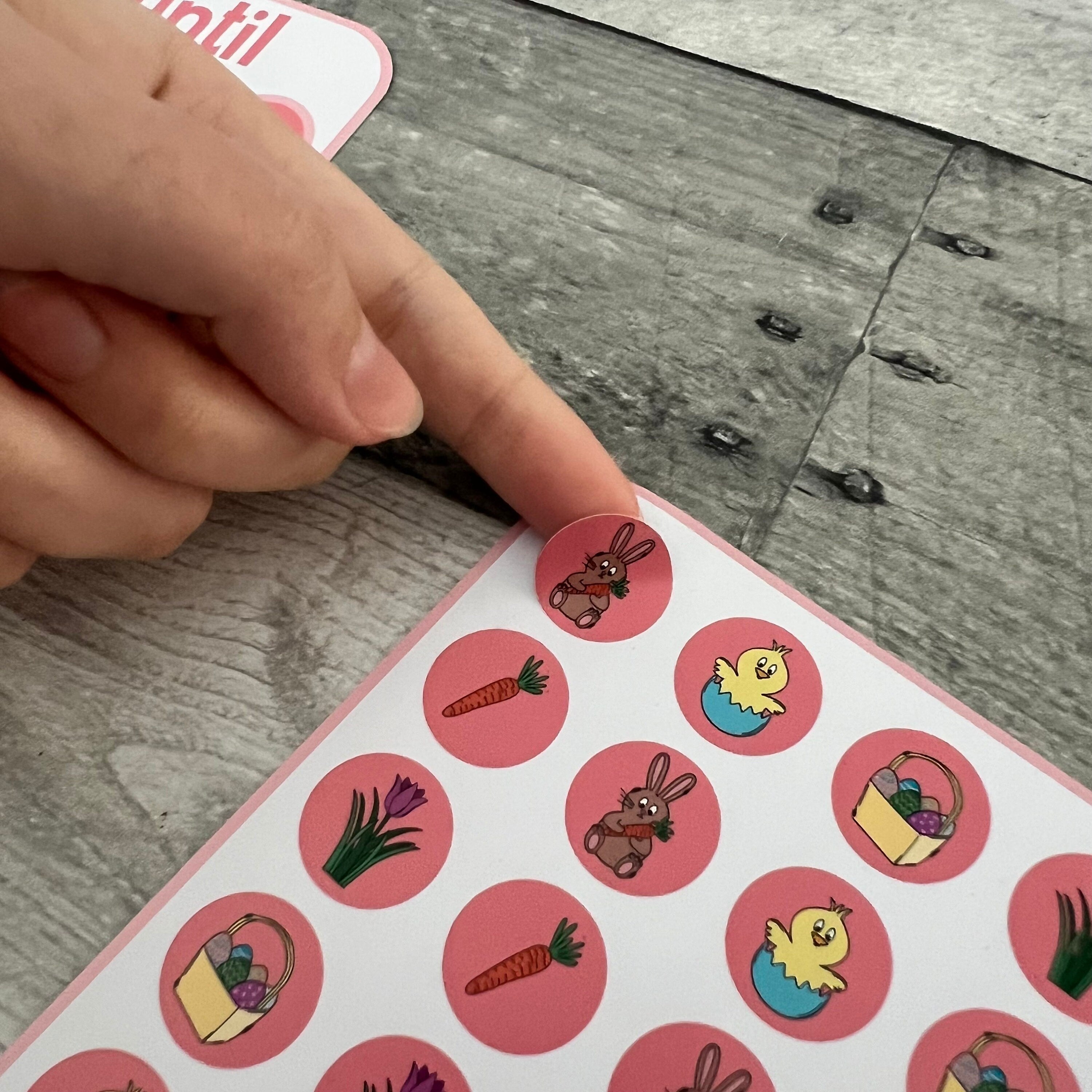 Holiday Countdown Stickers from Made By R And R