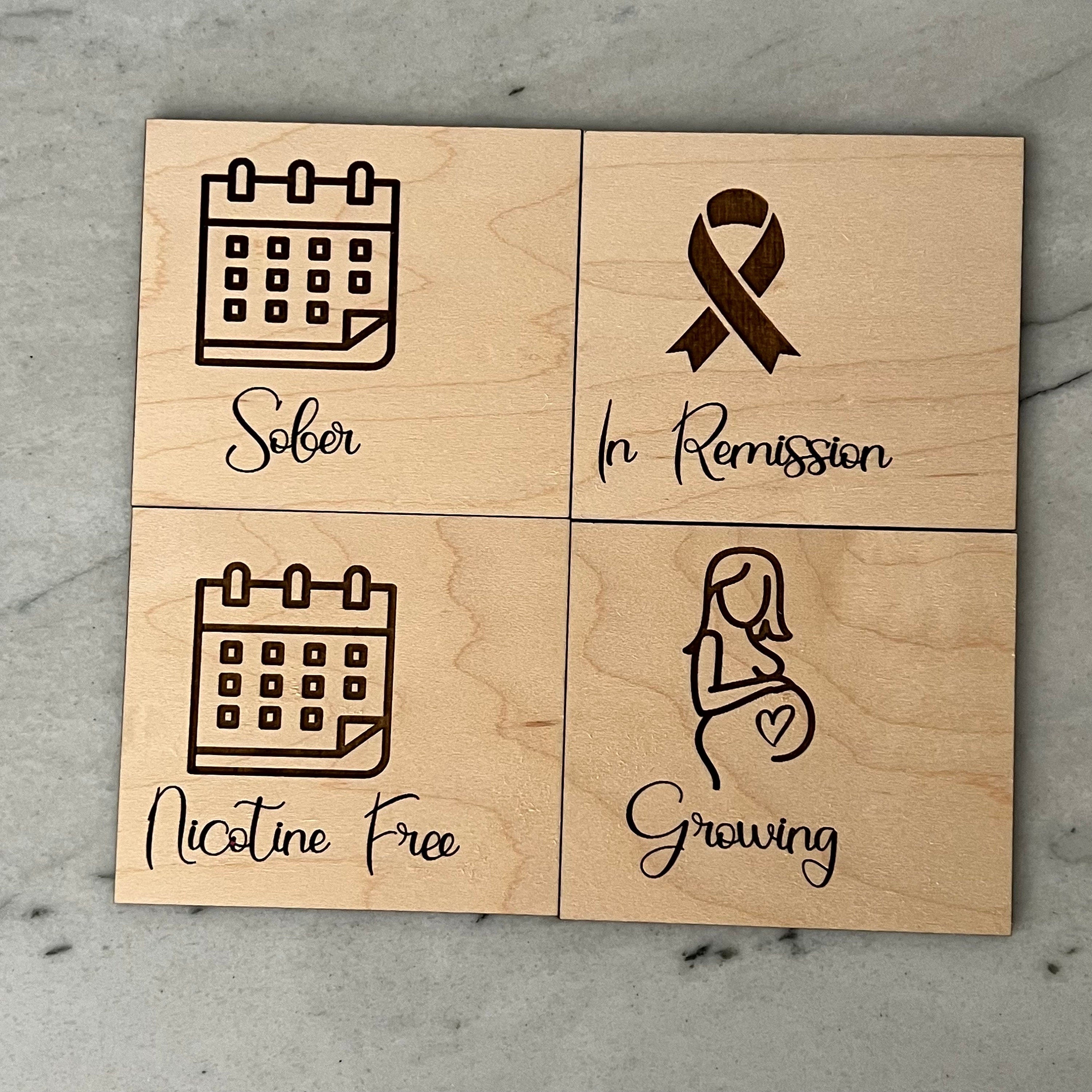 Days I've Been...Interchangeable Wood Countdown Inserts (Base and numbers sold separately) From Made By R And R