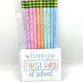 Motivational Pastel Pencils, set of 10 (Choose from two different inserts) From Made By R And R