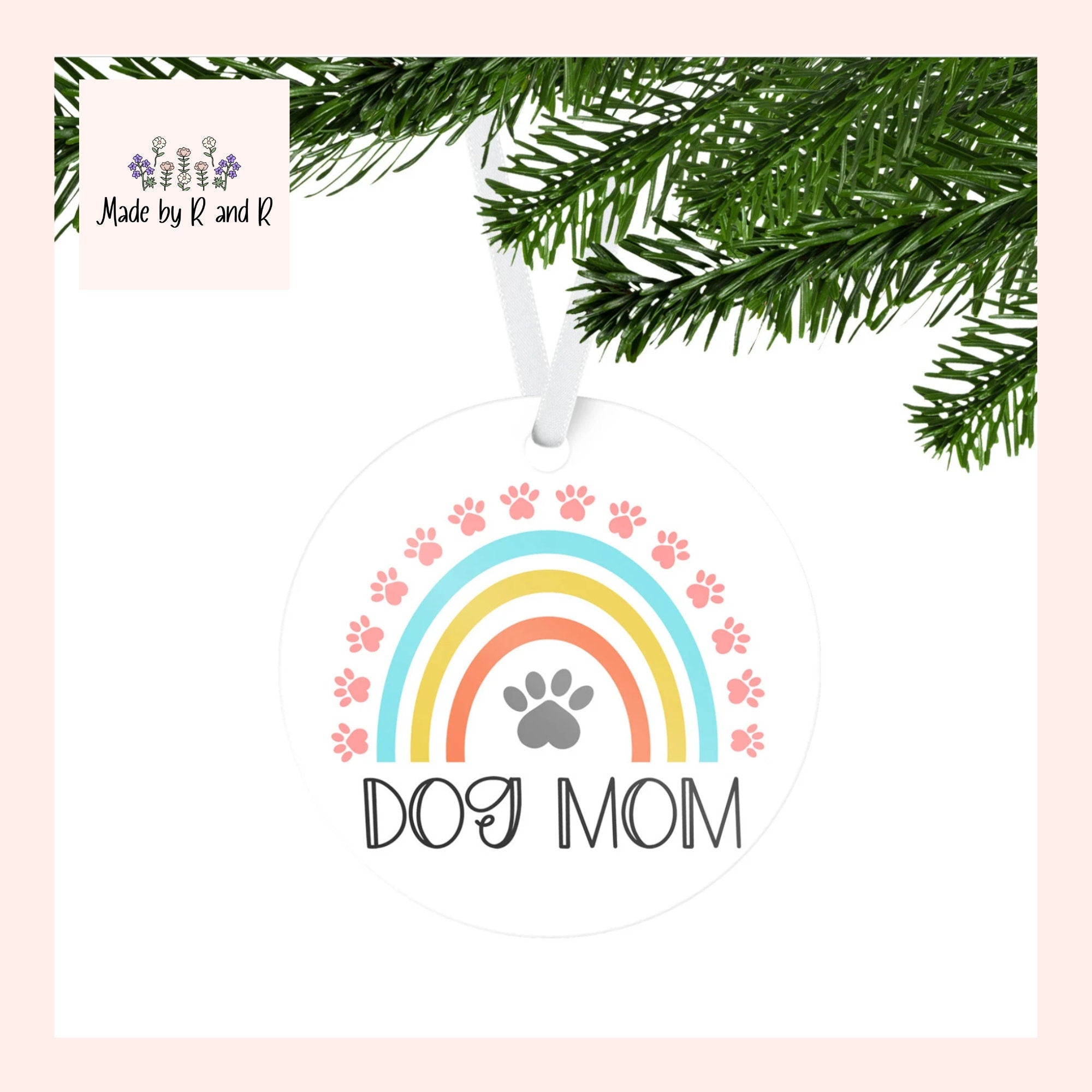 Dog Christmas Ornaments From Made By R And R