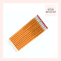 Motivational Pencils for Back To School, set of 10 From Made By R And R