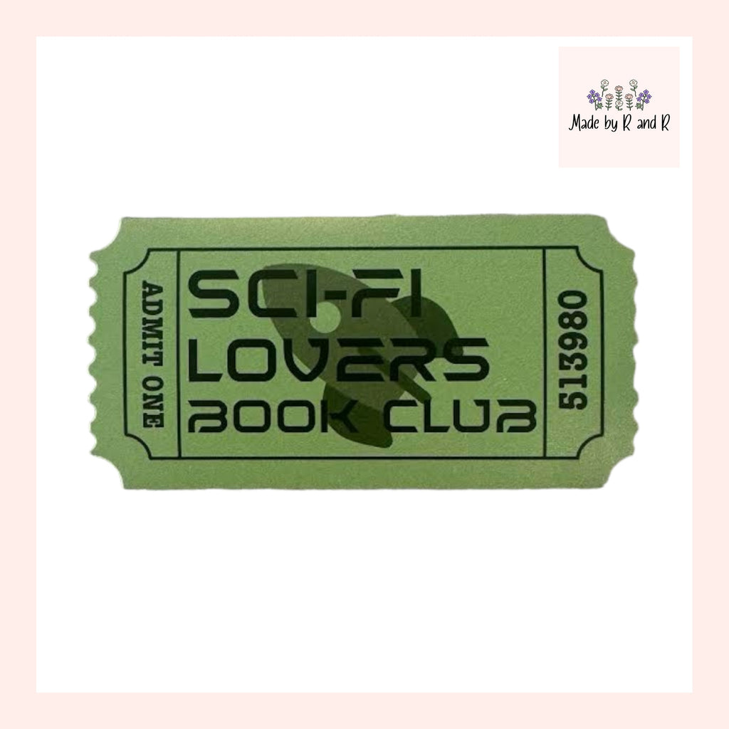 Book Club Stickers (Choose One) From Made By R And R