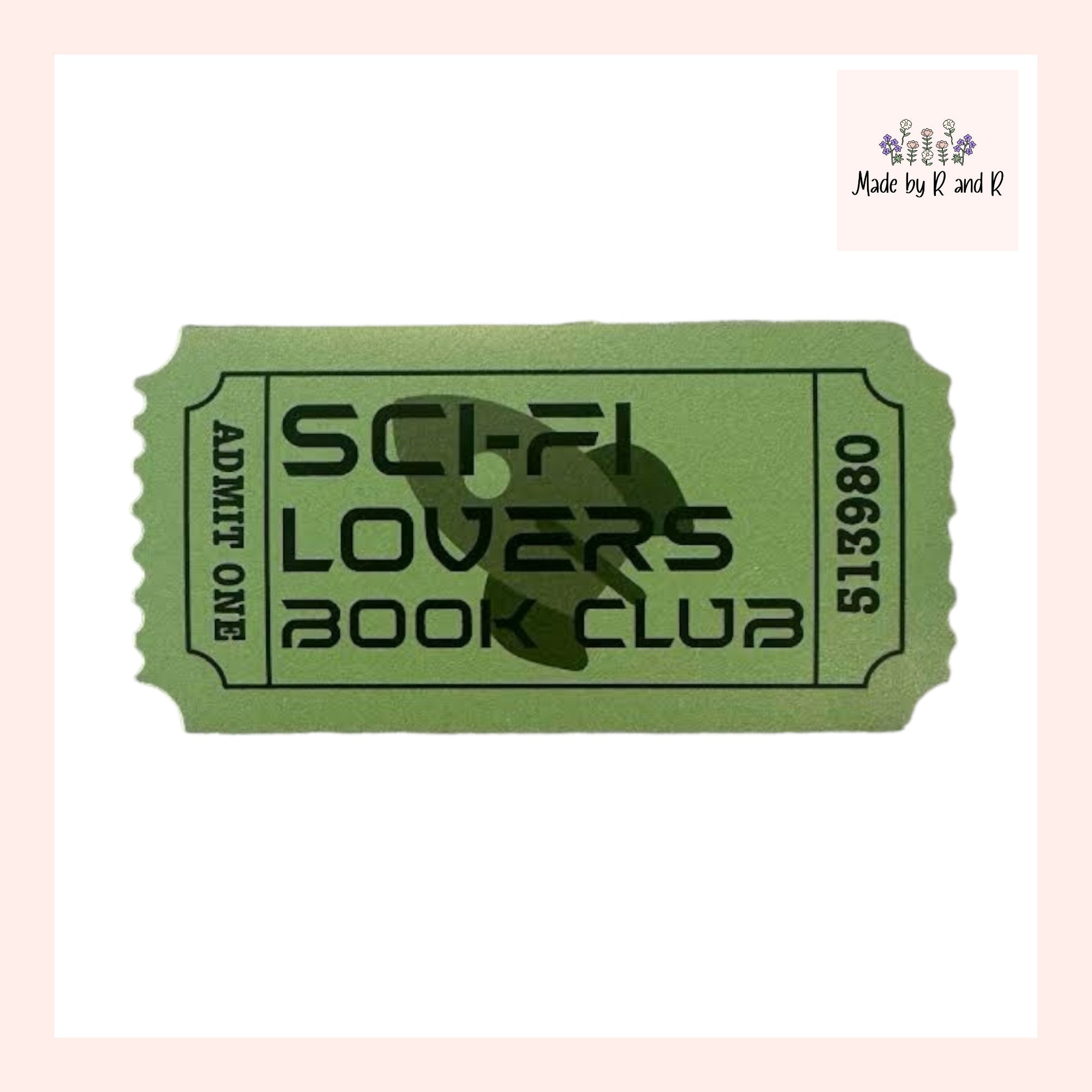 Book Club Stickers (Choose One) From Made By R And R