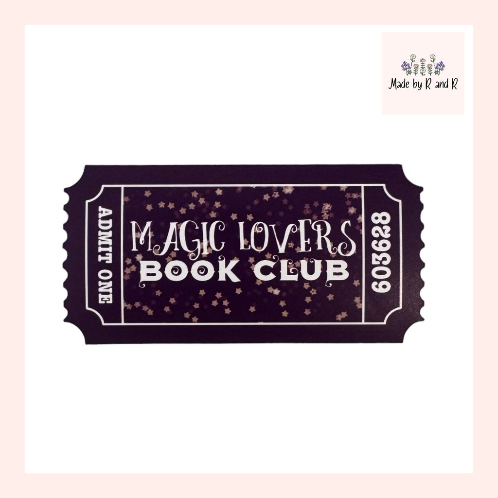 Book Club Stickers (Choose One) From Made By R And R