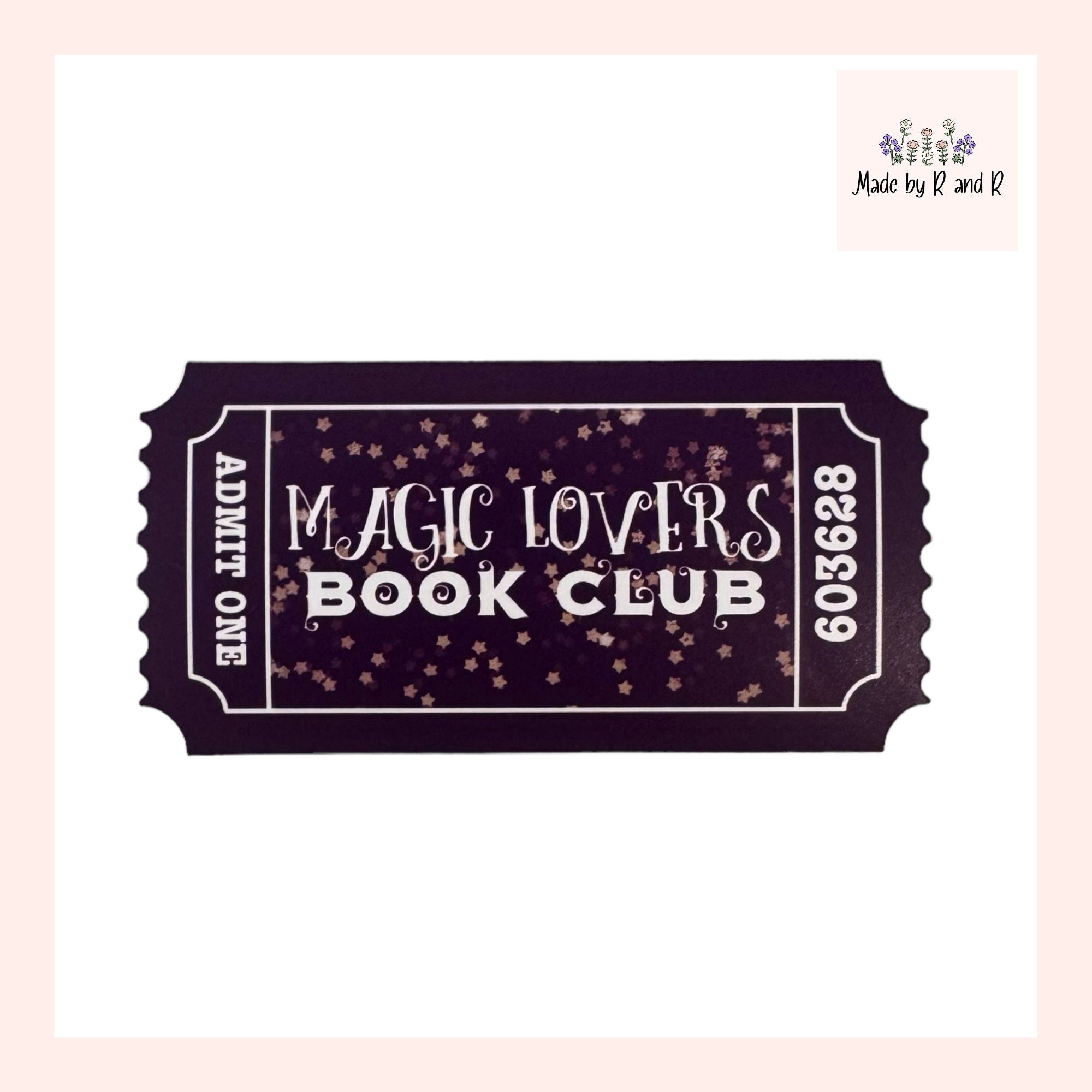 Book Club Stickers (Choose One) From Made By R And R