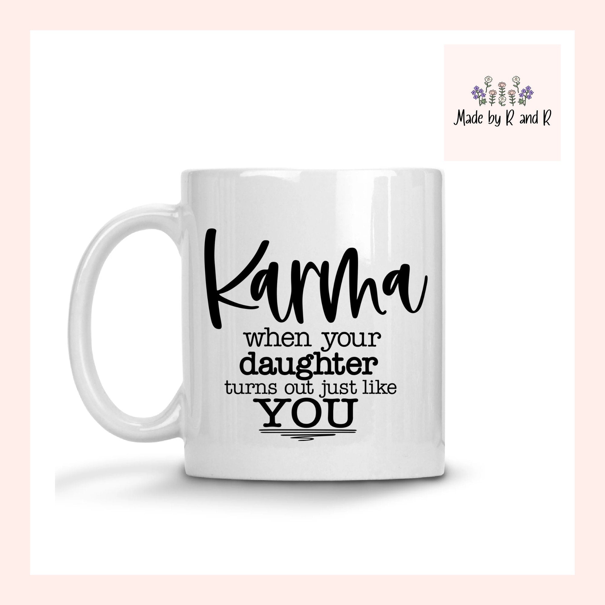 Karma 11 Ounce Mugs From Made By R And R