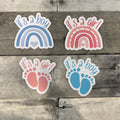 It's A Boy, It's A Girl Stickers (Choose One) From Made By R And R