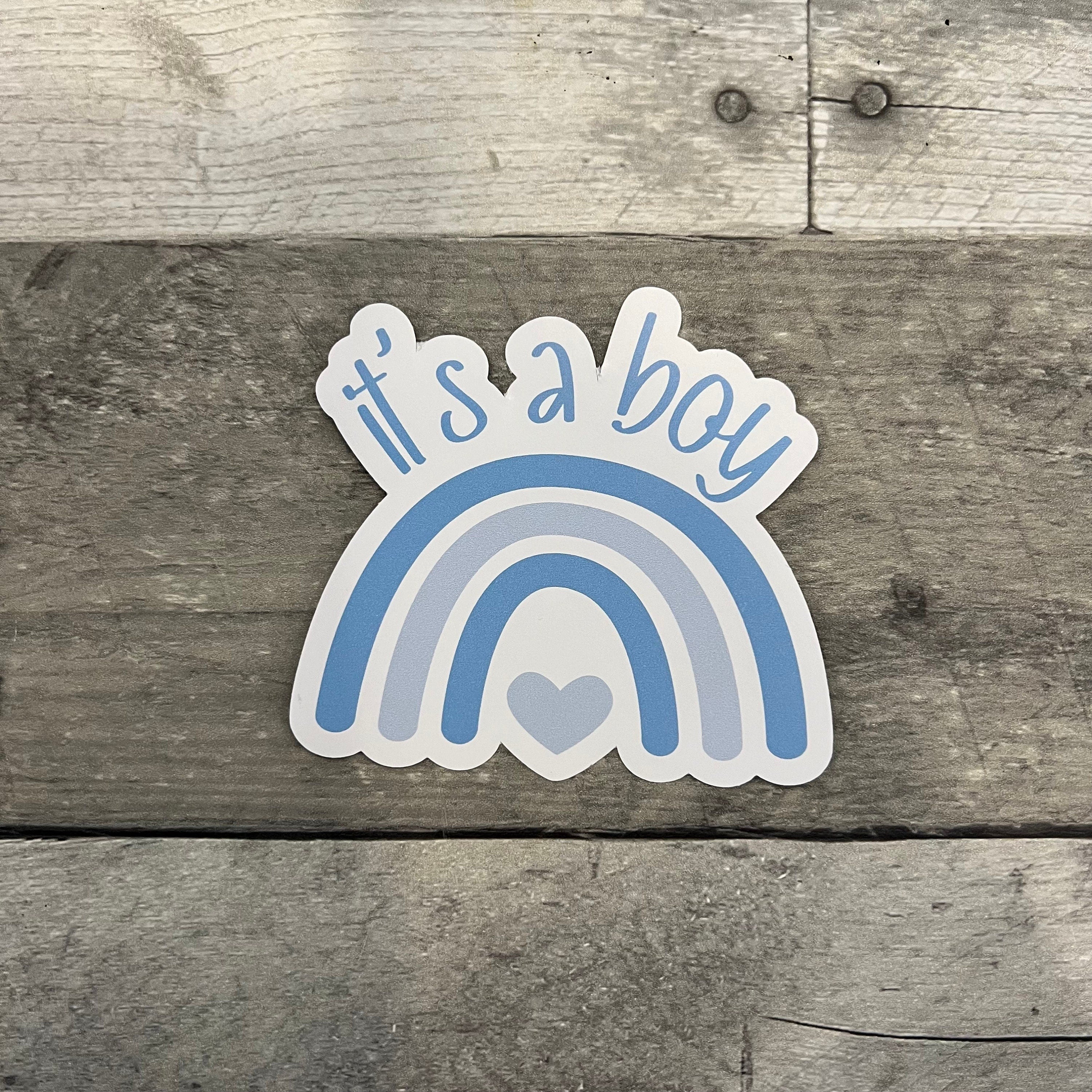 It's A Boy, It's A Girl Stickers (Choose One) From Made By R And R