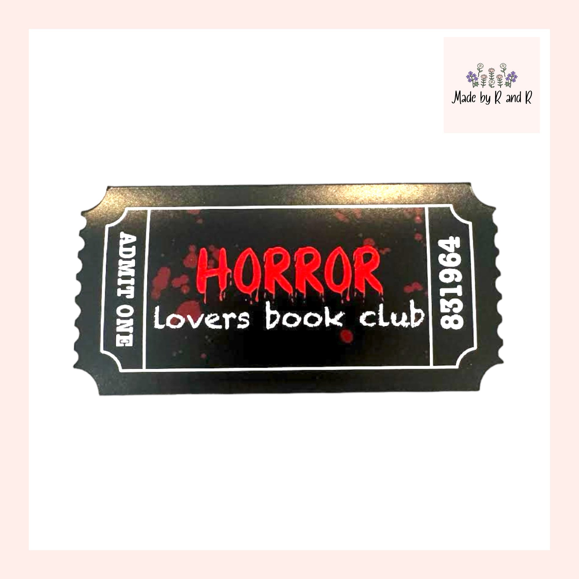 Book Club Stickers (Choose One) From Made By R And R