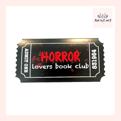 Book Club Stickers (Choose One) From Made By R And R