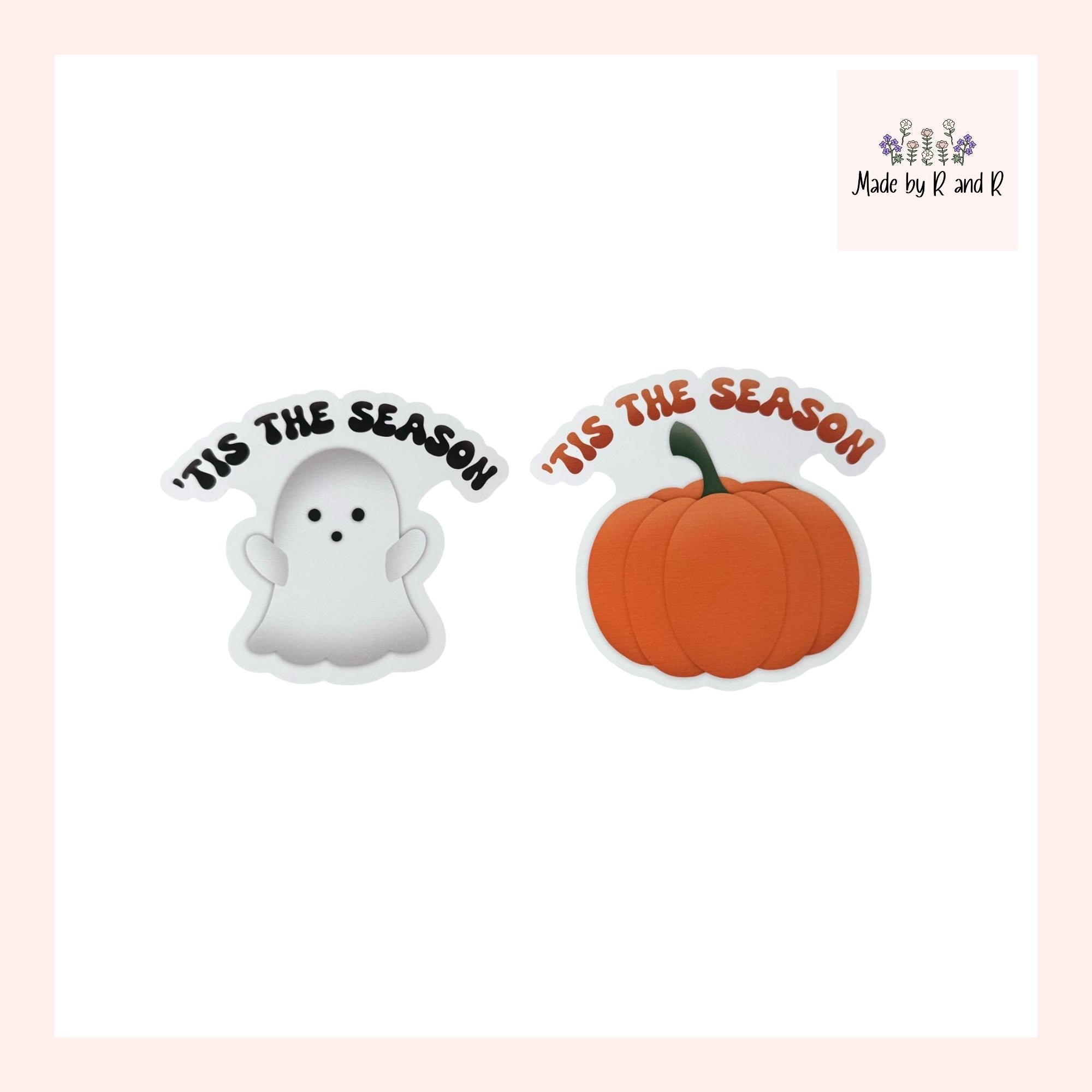 Tis The Season Halloween Stickers (Choose One) From Made By R And R