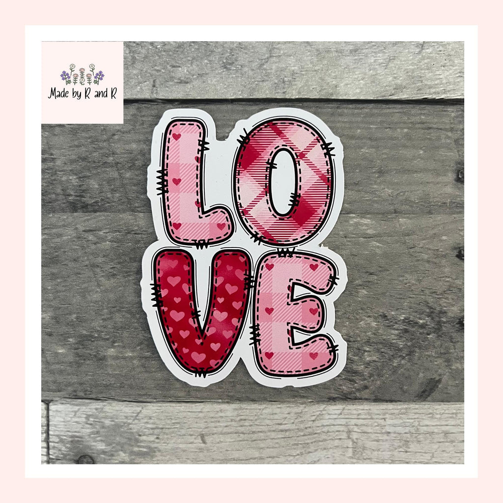 Valentine's Day Stickers (Choose One) From Made By R And R