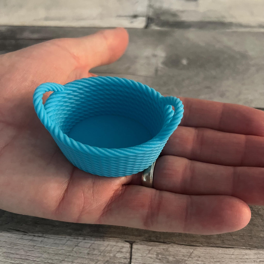Miniature 3D Printed Basket From Made By R And R