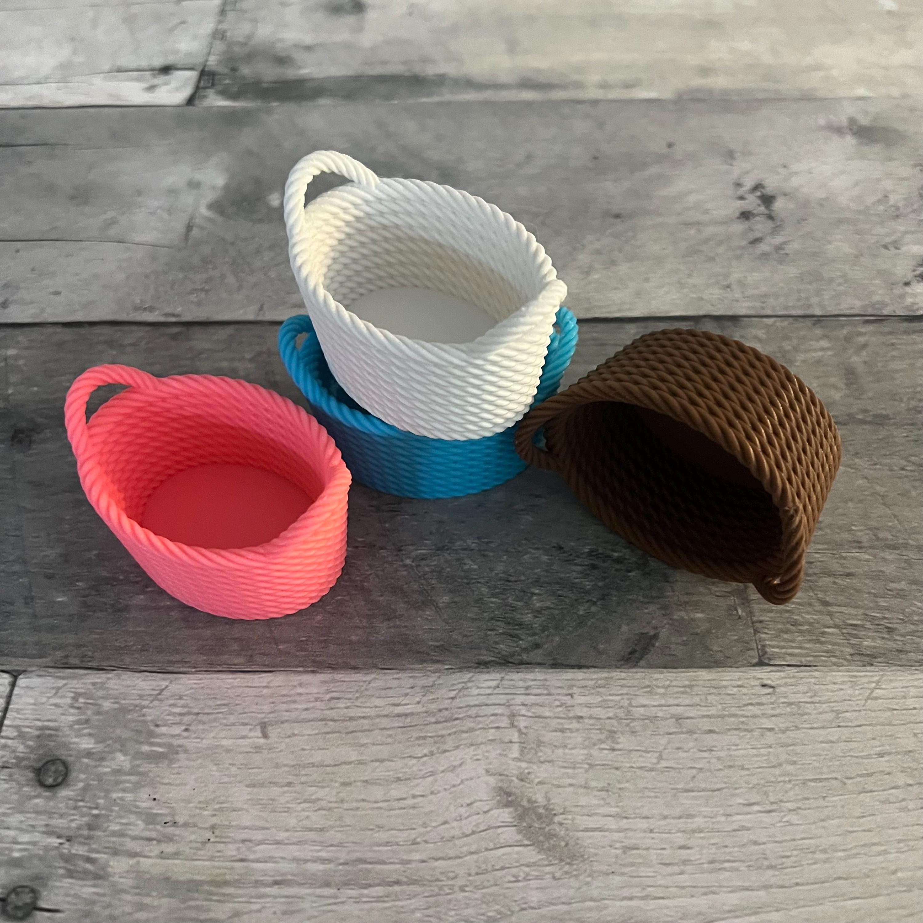 Miniature 3D Printed Basket From Made By R And R
