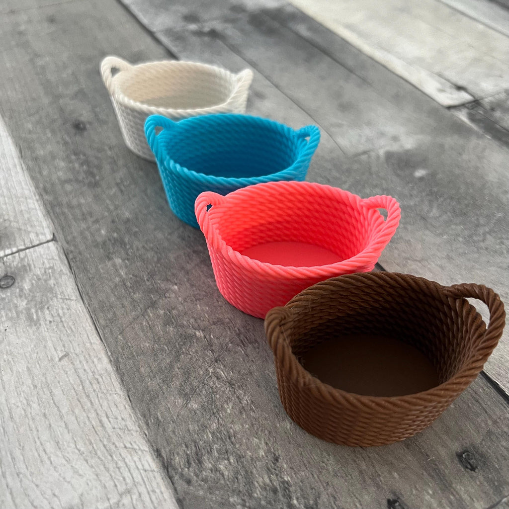 Miniature 3D Printed Basket From Made By R And R