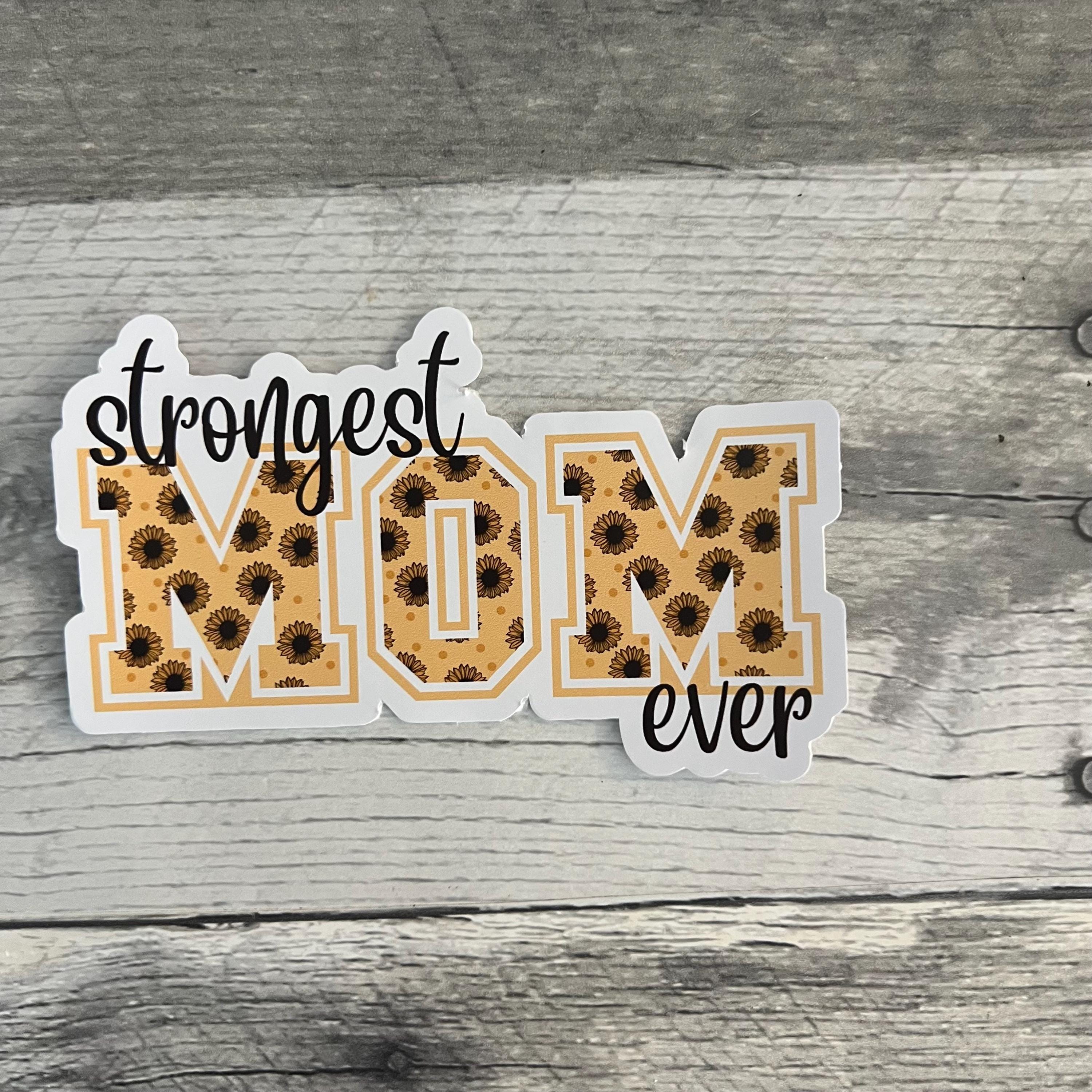 Mom Sunflower Stickers (Choose One) From Made By R And R
