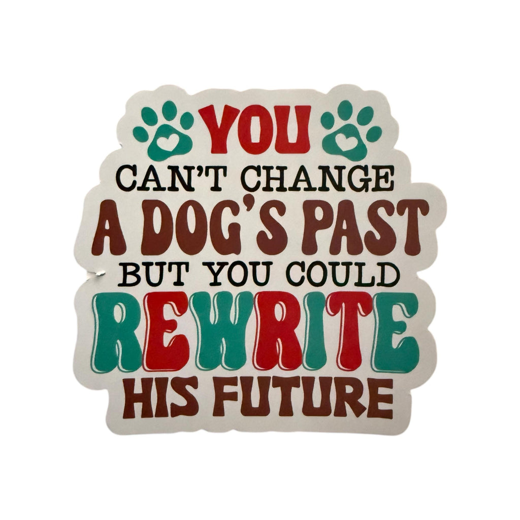 Rescue Dog Stickers (Choose One) From Made By R And R