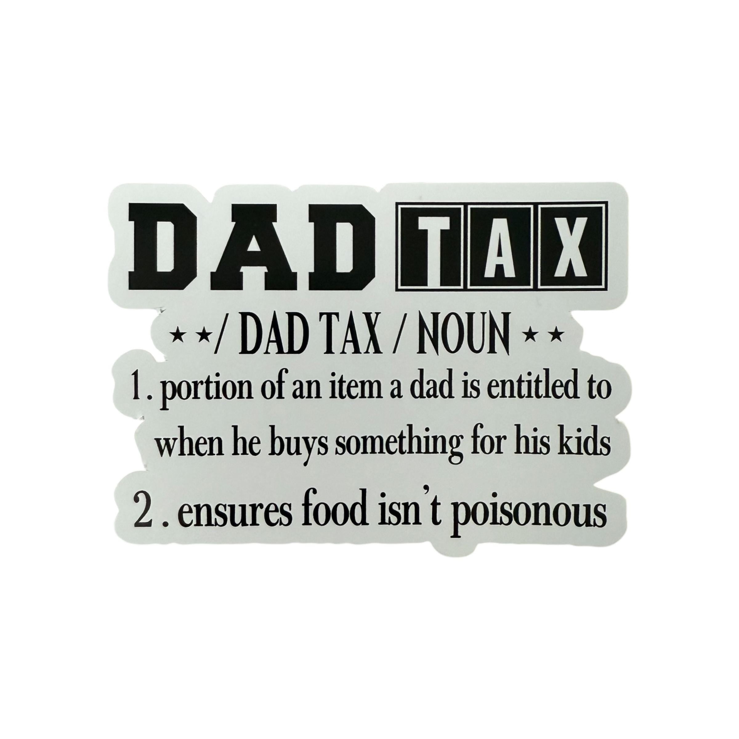 Fun Dad Stickers (Choose One) from Made By R And R