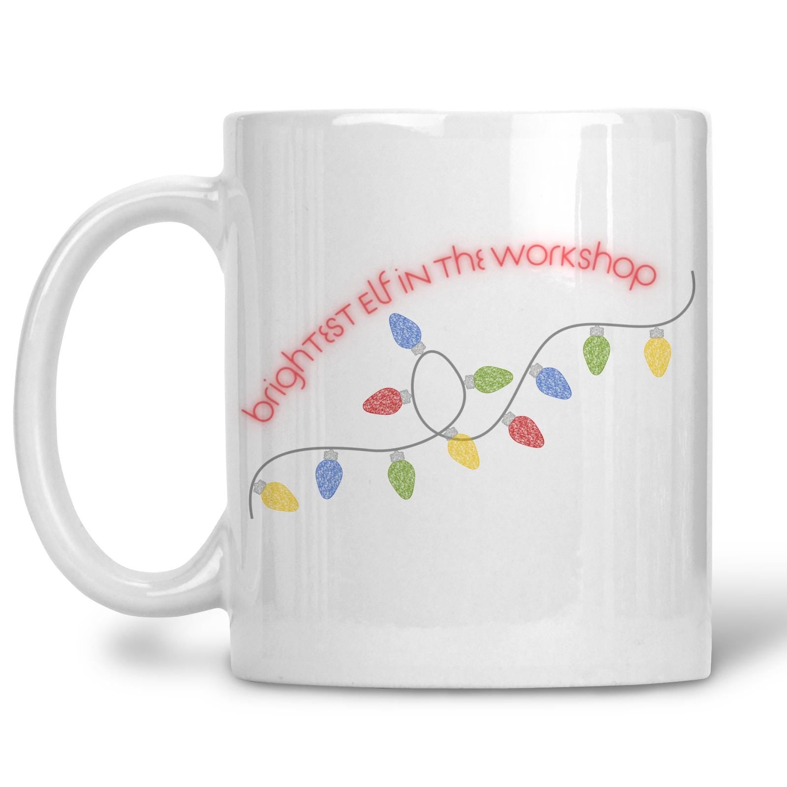 Lace Christmas Light Mugs From Made By R And R