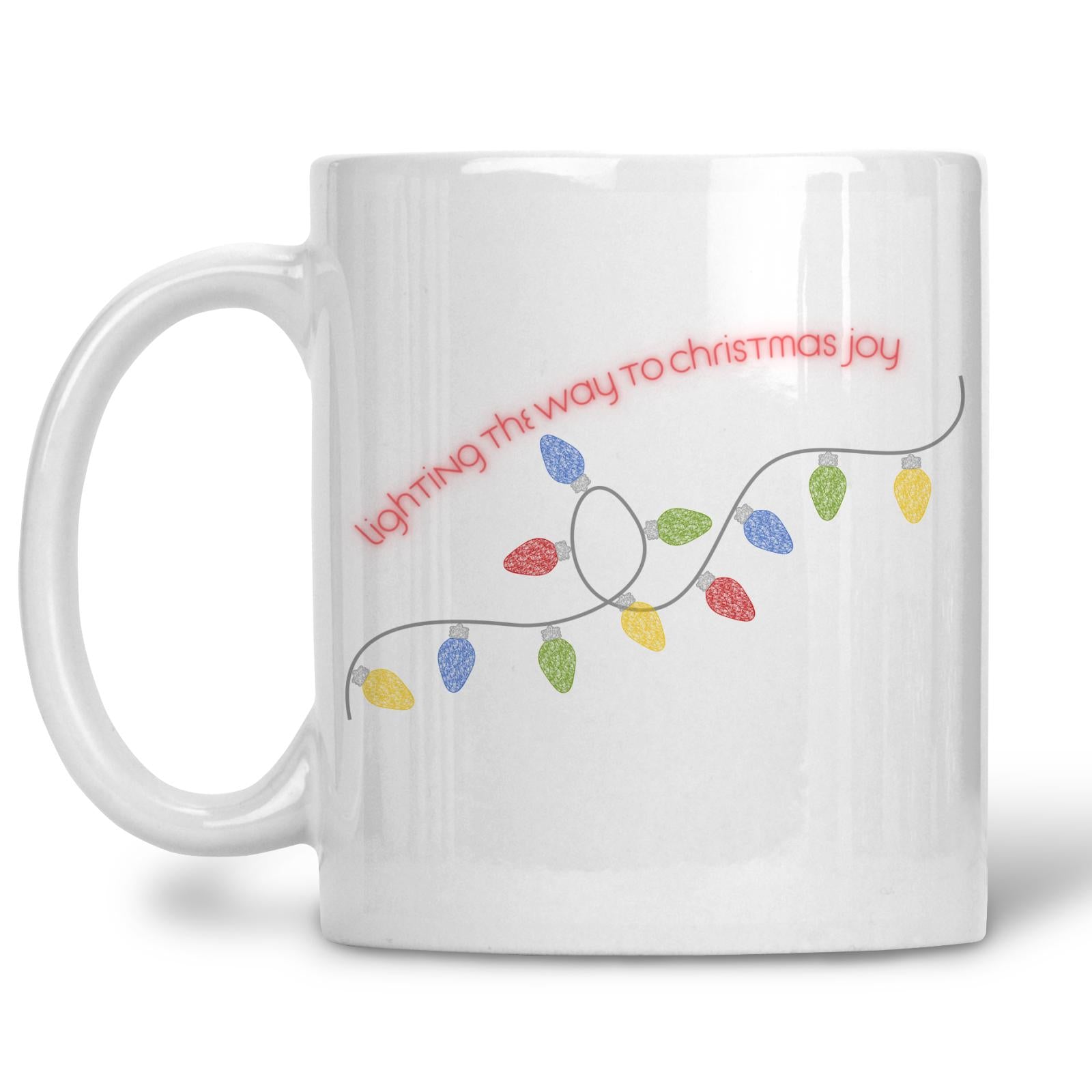 Lace Christmas Light Mugs From Made By R And R