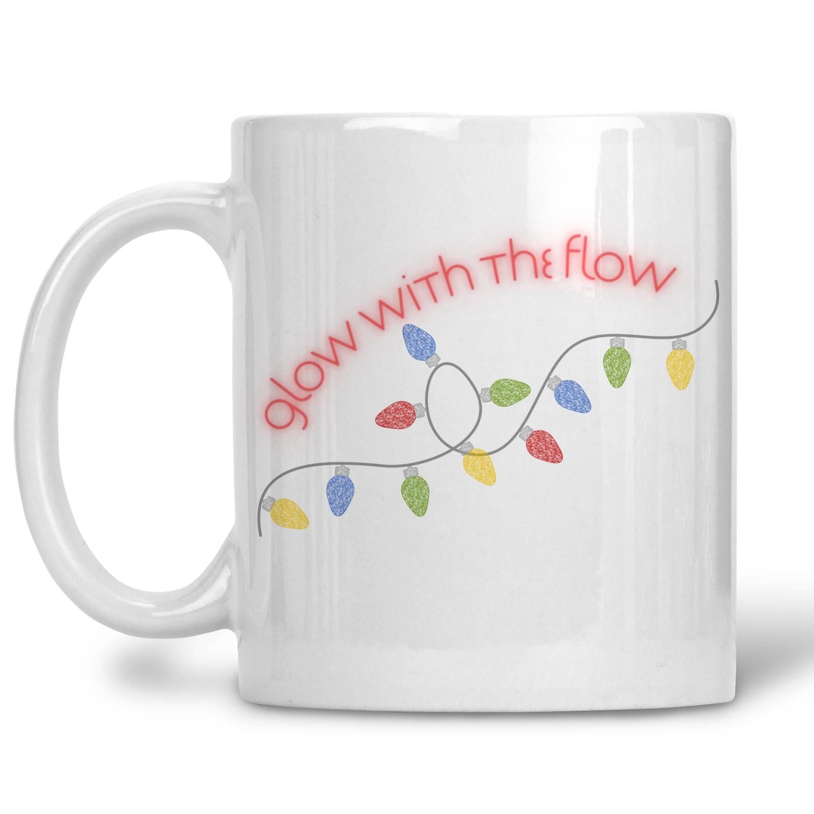 Lace Christmas Light Mugs From Made By R And R