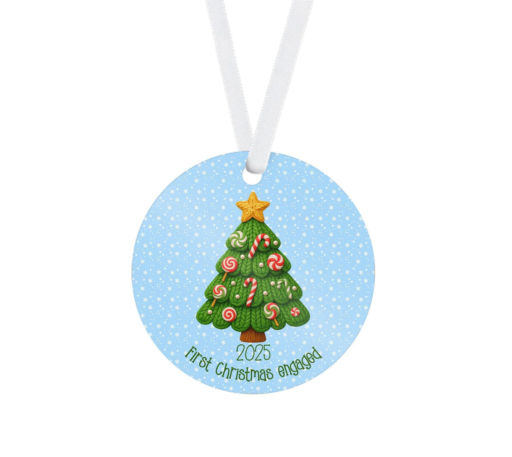 Faux Knit First Christmas Ornaments (Choose One) From Made By R And R