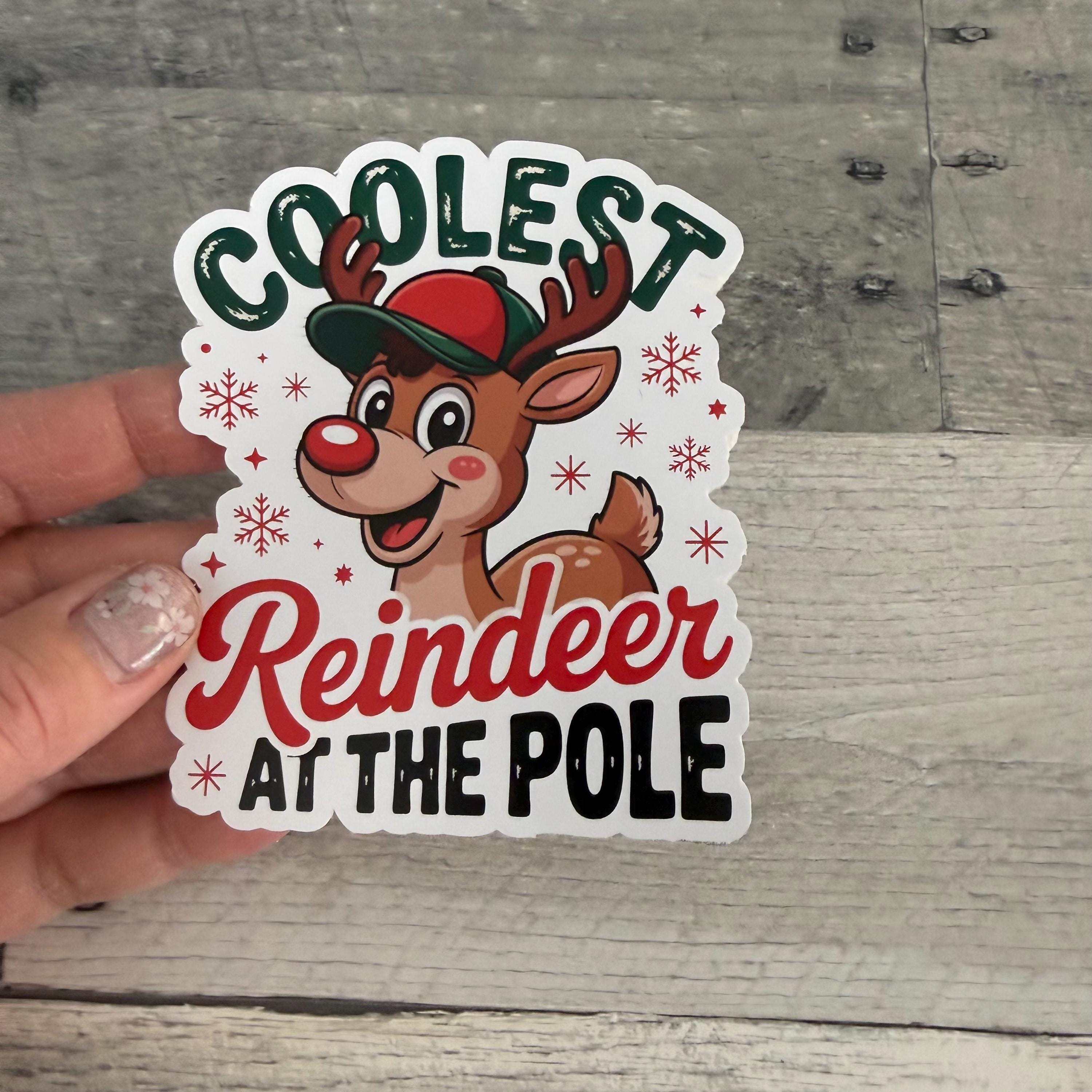 Reindeer Sticker (Choose One) From Made By R And R